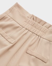 360° High Waisted Pleated Suit Straight-Leg Pants
