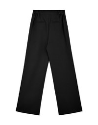 Sleek CEO Slimming Boot-Cut Suit Straight Pants
