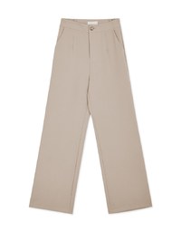 Sleek CEO Slimming Boot-Cut Suit Straight Pants