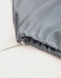 Stark Minimalism Zipped Cardigan + Short Set Wear