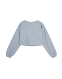 Minimal Chic Brushed Buttoned Oversized Top