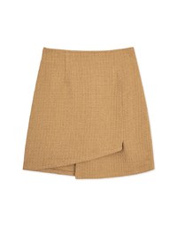 Casual Cooling Asymmetrical Woven A-Line Skirt