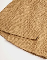 Casual Cooling Asymmetrical Woven A-Line Skirt