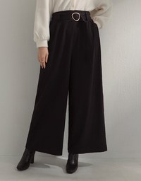 Minimalist Staple Pleated Suit Wide Pants