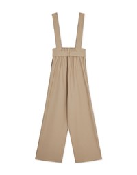 2Way High Waisted Pleated Wide Leg Pants (With Belt)