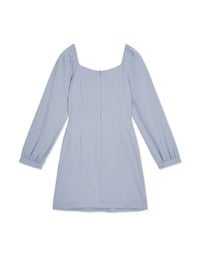 Soigné Sweetheart Side-Knot Mini Dress