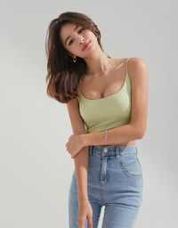 【Air 2.0】Basic Minimalistic Air Comfy Thin Strap Bra Top