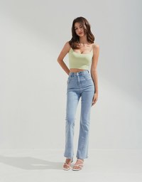 【Air 2.0】Basic Minimalistic Air Comfy Thin Strap Bra Top