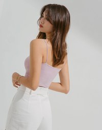 【Air 2.0】Basic Minimalistic Air Comfy Thin Strap Bra Top