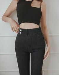Regular Height- No Filter Snatched Waist Shape-Up Slimming Skinny-Fit Denim Jeans Boot Cut Pants 3.0