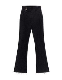 Petite Girl- No Filter Snatched Waist Shape-Up Slimming Skinny-Fit Denim Jeans Boot Cut Pants 3.0