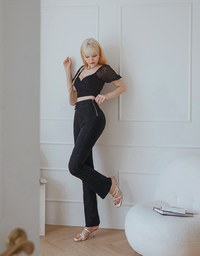 Tall Girl- No Filter Snatched Waist Shape-Up Slimming Skinny-Fit Denim Jeans Boot Cut Pants 3.0