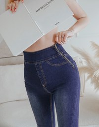 Tall Girl- No Filter Snatched Waist Shape-Up Slimming Skinny-Fit Denim Jeans Pants 3.0