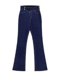 No Filter Snatched Waist Shape-Up Slimming Skinny-Fit Denim Jeans Boot Cut Pants 3.0