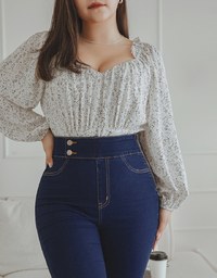 No Filter Snatched Waist Shape-Up Slimming Skinny-Fit Denim Jeans Boot Cut Pants 3.0