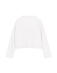 Textured Crinkled Oversized Collar Shirt