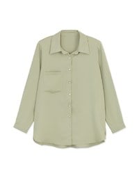 Basic Versatile Anti-Wrinkle Iron Free Blouse Shirt (With Detachable Shoulder Pads)