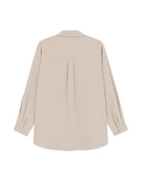 Basic Versatile Anti-Wrinkle Iron Free Blouse Shirt (With Detachable Shoulder Pads)