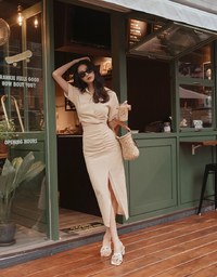 Elevated Casual Scratch Lapel Top