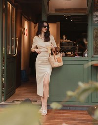 Elevated Casual Scratch Lapel Top