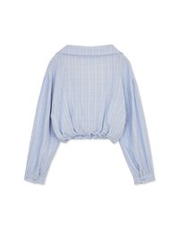 Modern Chic Transparent Sheer Fake Two-piece Blouse Shirt
