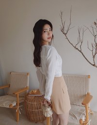 Bias Cut Finest A Line Mini Skirt