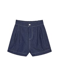Casual Chic Seamline Denim Jeans Shorts