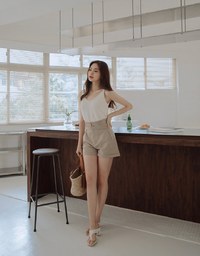 Elevated Detailing Plush Knit Cami Top
