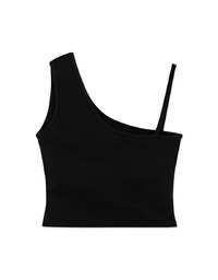 Stark Minimalism Asymmetrical Bralette (With Padding)