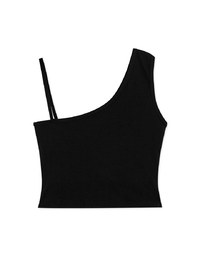 Stark Minimalism Asymmetrical Bralette (With Padding)