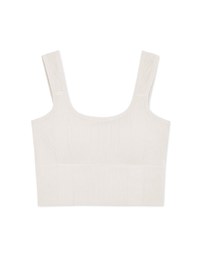 Beyond Basic U-Neck Knit Bralette (With Padding)
