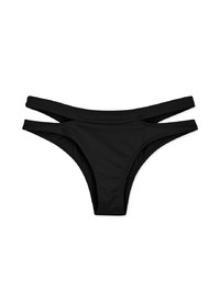Double Strap Cut-Out Bikini Bottom