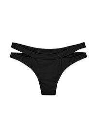 Double Strap Cut-Out Bikini Bottom
