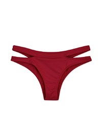 Double Strap Cut-Out Bikini Bottom