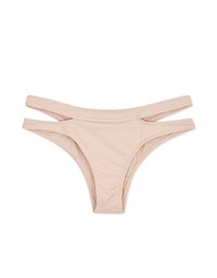 Double Strap Cut-Out Bikini Bottom