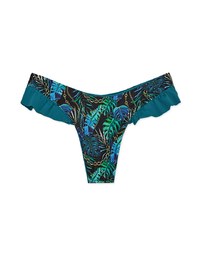 2WAY Printed Ruffled Bikini Bottom