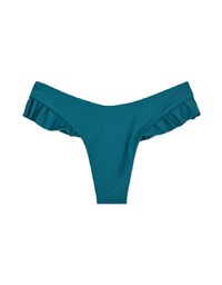 2WAY Printed Ruffled Bikini Bottom