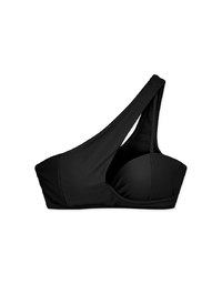 【PUSH UP】Asymmetrical One Shoulder Bikini Top