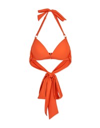 【TIFFANY】Push Up Criss Cross Ribbon Bikini Top (Thick Padded)