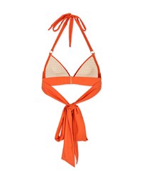 【TIFFANY】Push Up Criss Cross Ribbon Bikini Top (Thick Padded)