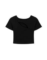 Hollow Design Crop Top