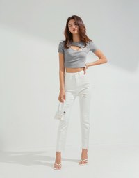 Hollow Design Crop Top