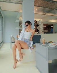 【Air 2.0】Zero Feel Comfortable Breast Side Scrunching Bra Top