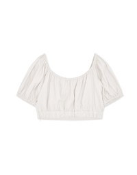 2Way Twist Knot Cotton Linen Crop Top