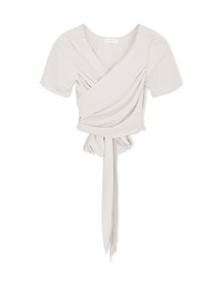 Multi-Way Shirred Strappy Top