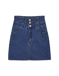 【Den!m LITE】Breezy Cooling No Filter Shape-Up Slimming Denim Jeans Skirt