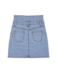 【Den!m LITE】Breezy Cooling No Filter Shape-Up Slimming Denim Jeans Skirt