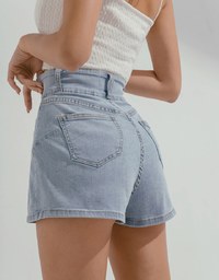 Breezy Cooling No Filter Pockets Denim Jeans Shorts