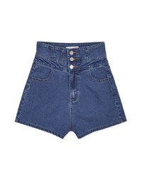 【Den!m LITE】Breezy Cooling No Filter Shape-Up Slimming Denim Shorts