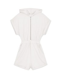 Laidback Casual Hoodie Playsuit